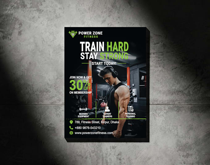 design modern flyer, poster and print design