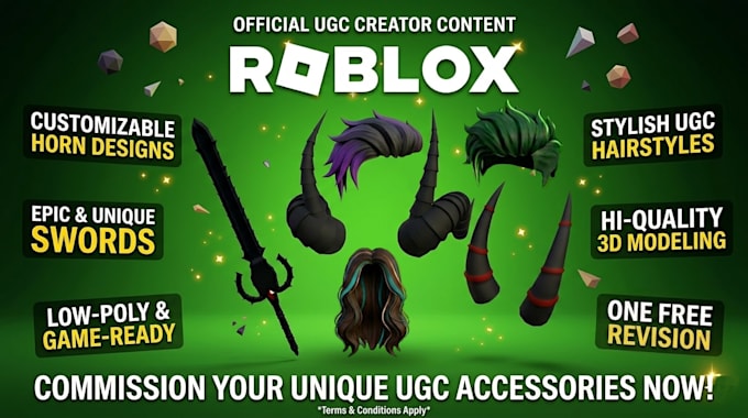 create roblox ugc items that are high quality and sell