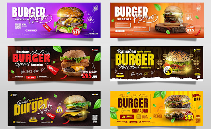 design website banner, slider, display ads and shopify banner