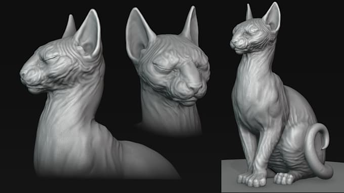 sculpt 3d characters creatures and organic forms