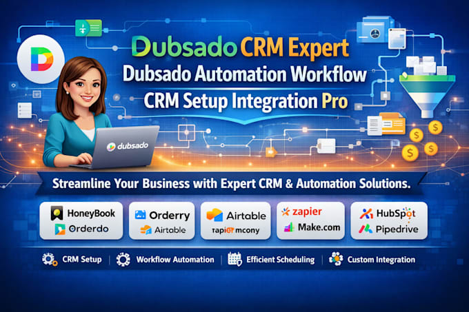 dubsado dubsado expert for crm automation workflow setup orderry CRM pro