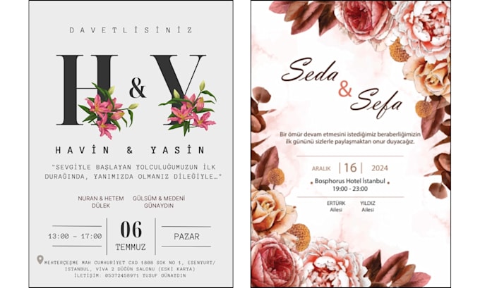 special day invitation design