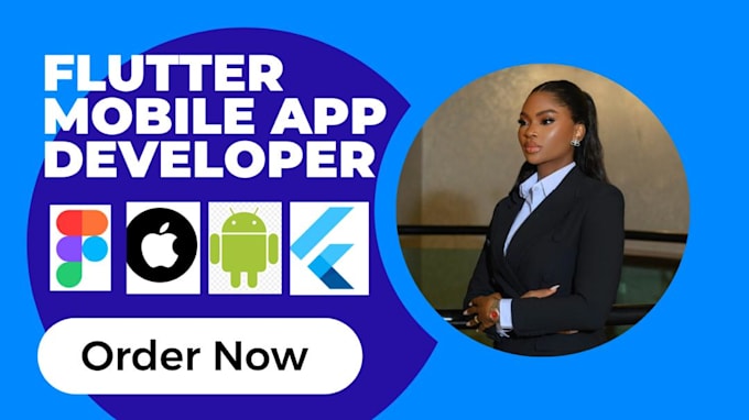 do mobile app development android and ios using  flutter developer