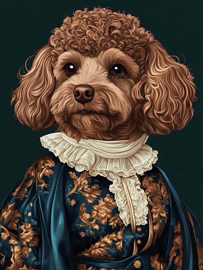 custom pet portrait, dog portrait, cat portrait