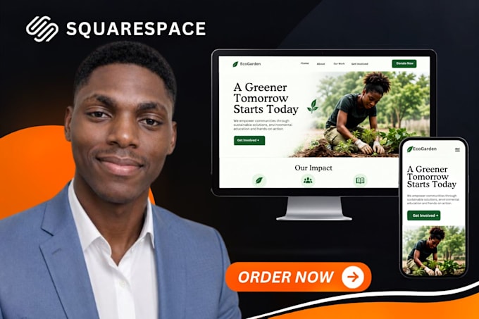 build squarespace website design squarespace redesign website development