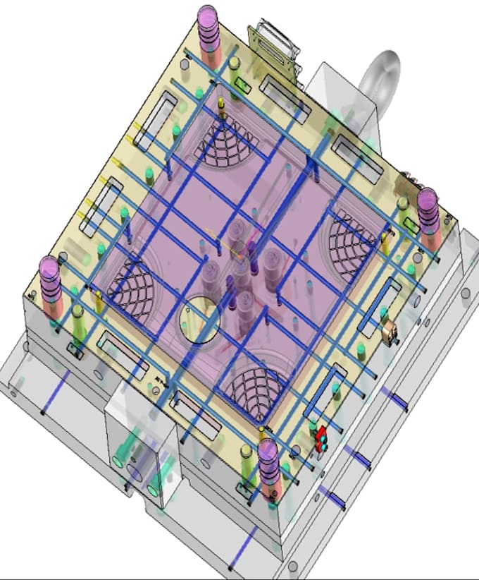 full 3d mold design,dfm analysis,moldflow simulation