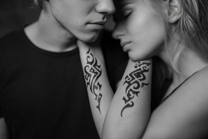design a polynesian maori tribal tattoo