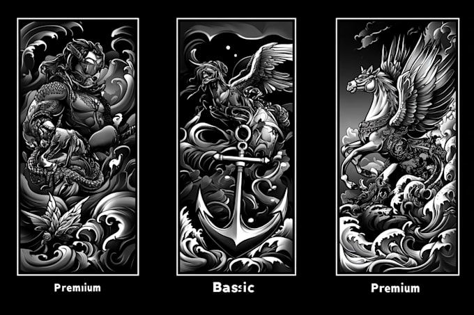 design custom tattoo illustration