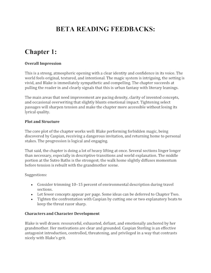 beta read your fiction and nonfiction manuscript with honest reader feedback