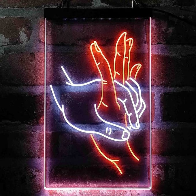 create custom neon design effective glowing in just 2 hour