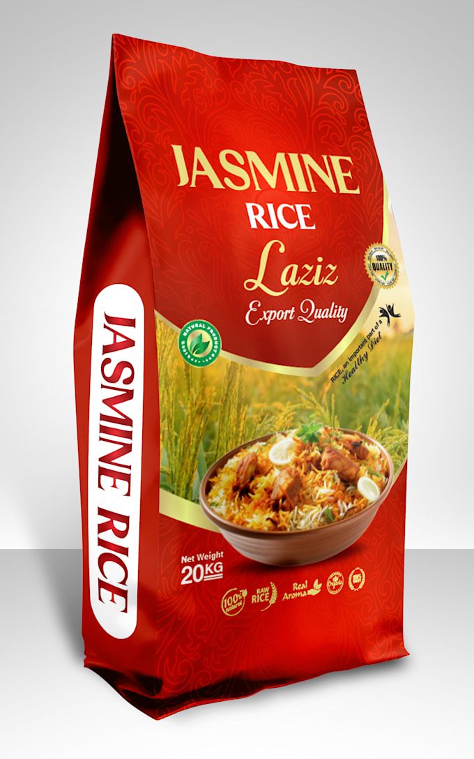 creat rice bags design