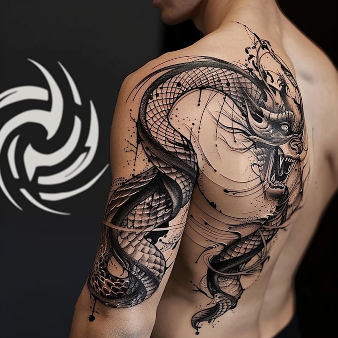 design professional creative tattoo design