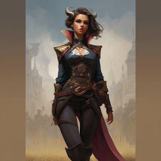 design stylized fantasy characters for games, avatars