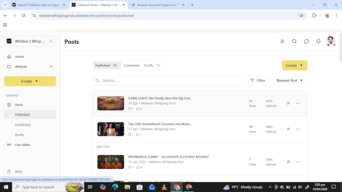 setup, manage, and grow your substack and beehiiv newsletter