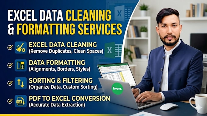 convert pdf to excel, clean, format, merge, split excel data