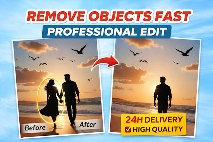 do object removal, background cleanup, and photo retouching