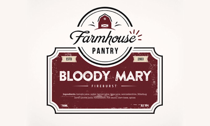 make professional sticker label design for branding