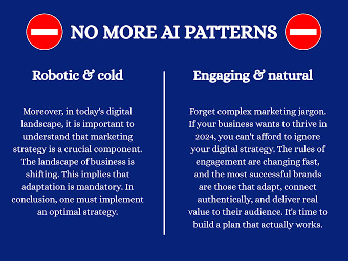 humanize your ai generated content to sound natural and undetectable
