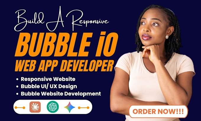 build bubble website, bubble mvp saas, build bubble app, bubble io developer