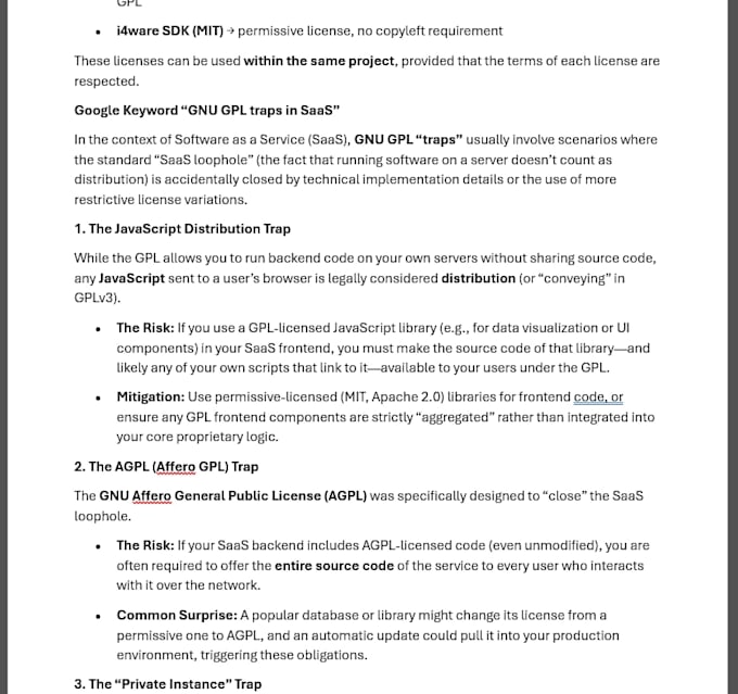 do your software company agreements