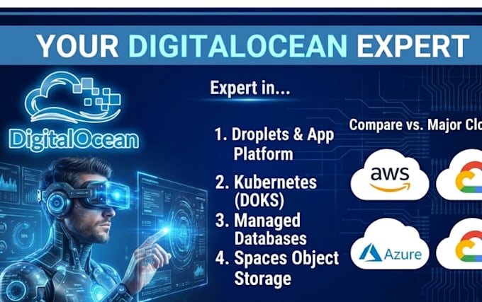 architect, deploy manage your digitalocean cloud infrastructure devops expert