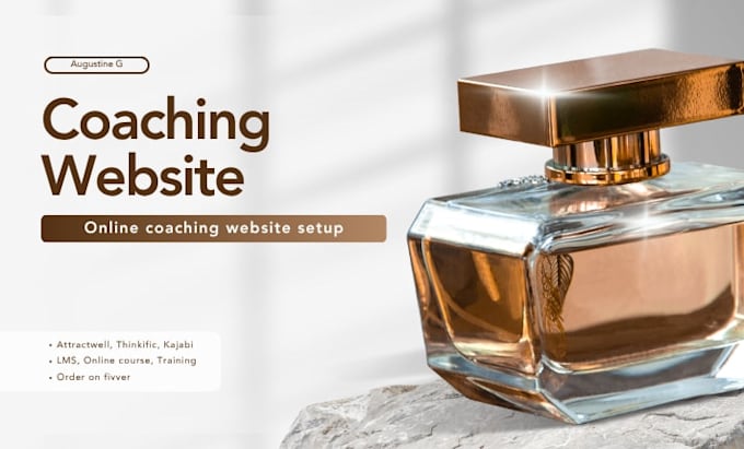 create attractwell landing page, attractwell website and coaching website
