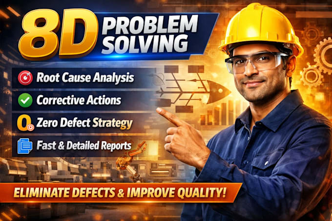 create professional 8d reports root cause analysis and capa plans