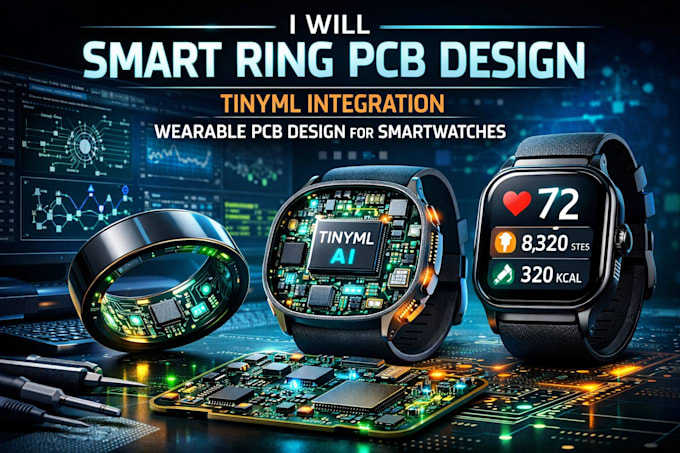smart ring pcb design tinyml integration wearable pcb design for smartwatches