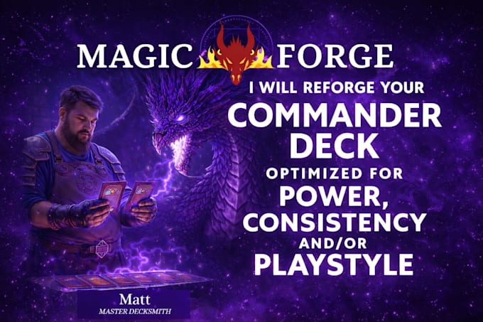 masterfully reforge and optimize your mtg commander deck