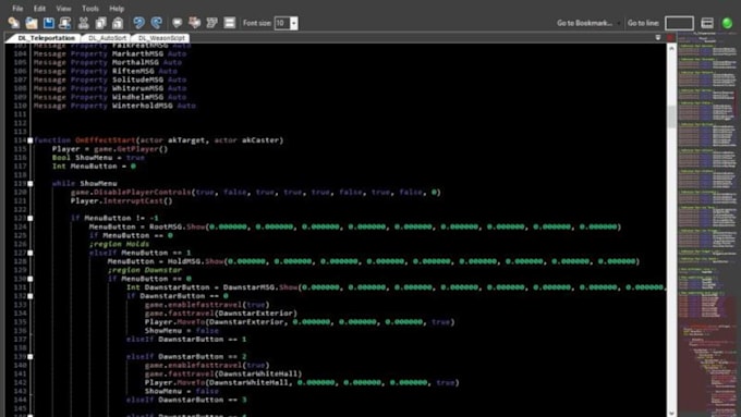 fix, optimize and build custom skyrim mods and scripts for your game