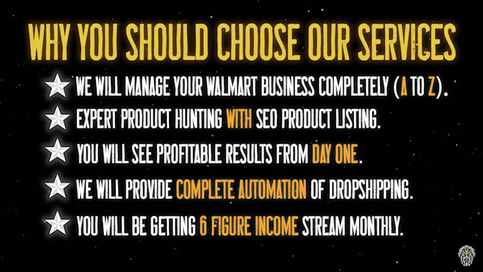 provide walmart store management and walmart wfs services