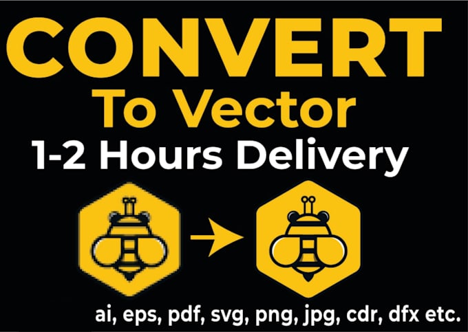convert logo or image into vector file
