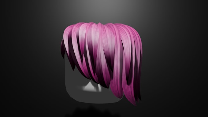 create custom 3d hair for your roblox ugc that sell