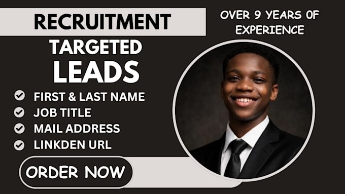 generate b2b lead ceo coo cio cmo decision maker linkedin recruitment leads