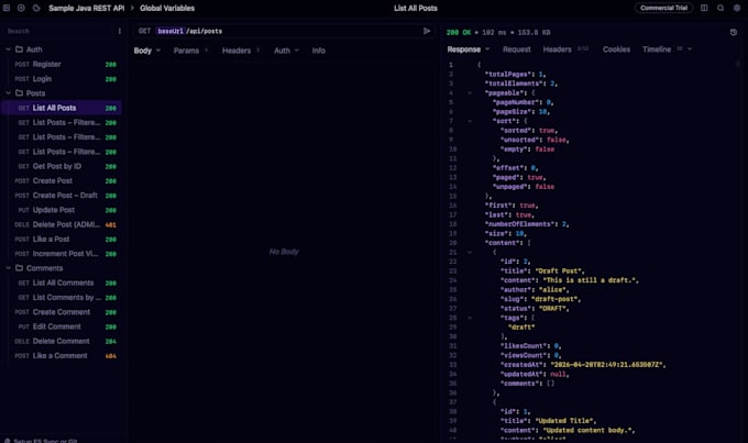 build a rest API with spring boot and java for your web or mobile app