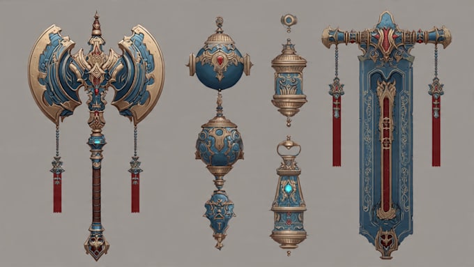 design weapon concept art