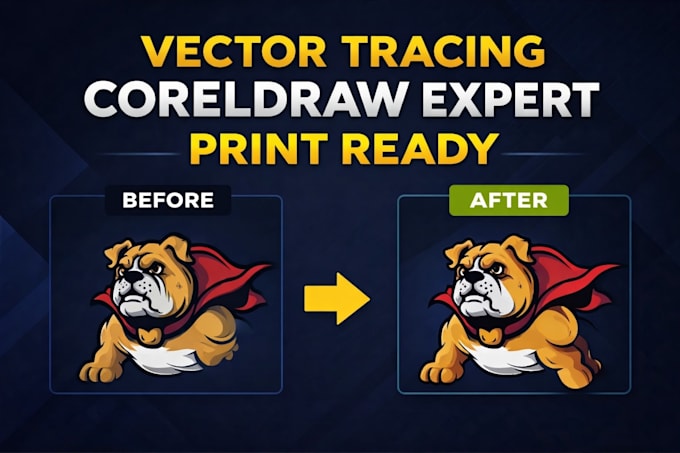 create print ready vector designs in coreldraw