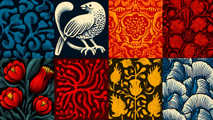 create unique pattern designs