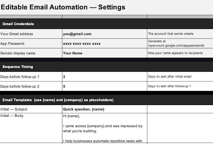 build python email automation systems