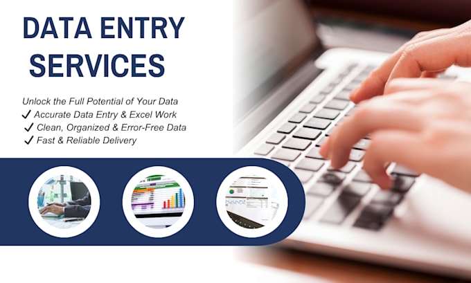 do accurate data entry, data validation and excel work