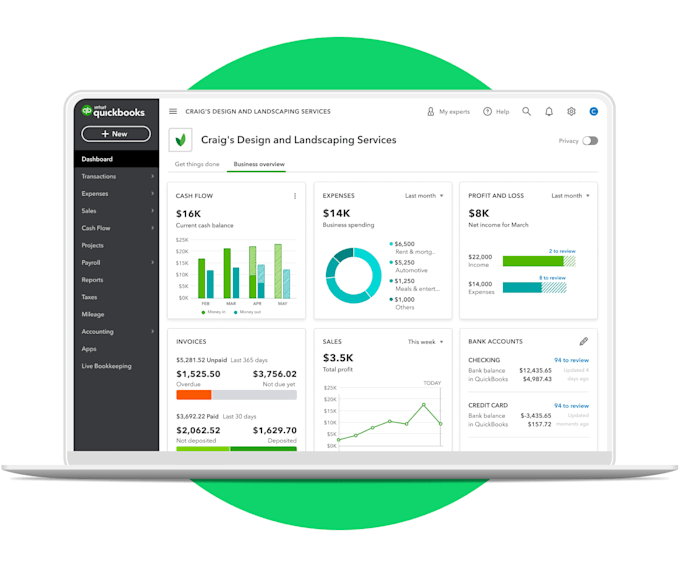 be your expert quickbooks online bookkeeper