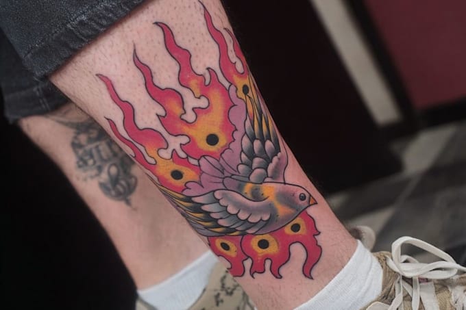 draw unique old school tattoo flash and custom designs