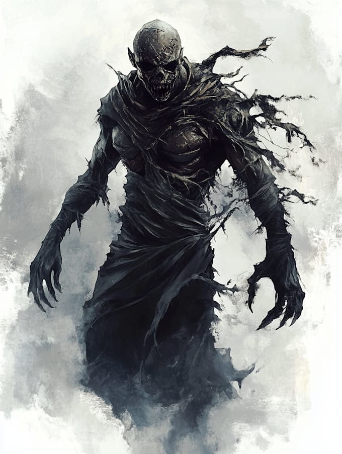 do horror character design