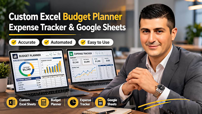 create custom bill and expense tracker spreadsheet in excel or google