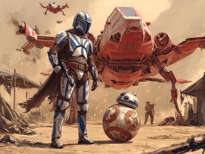 make your sci fi and star wars character