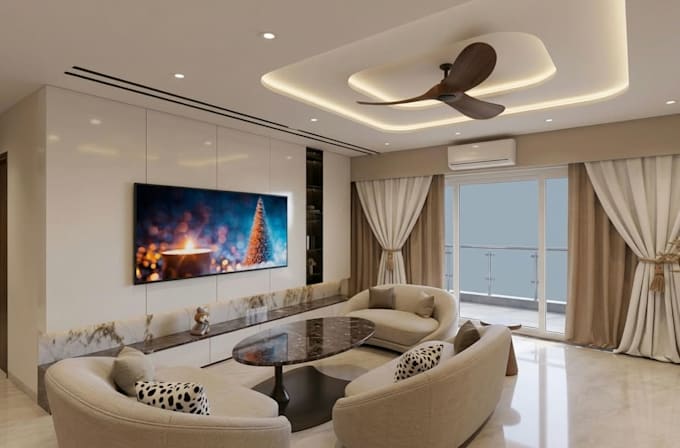 create high end interior architectural 3d renderings