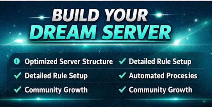 create and set up a professional discord server