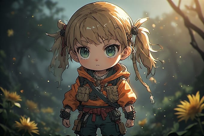 draw a character in manga style