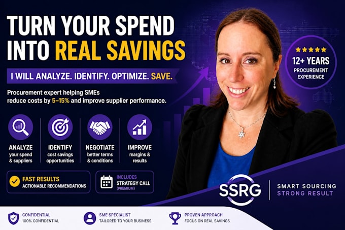 analyze your spend data and identify cost savings opportunities