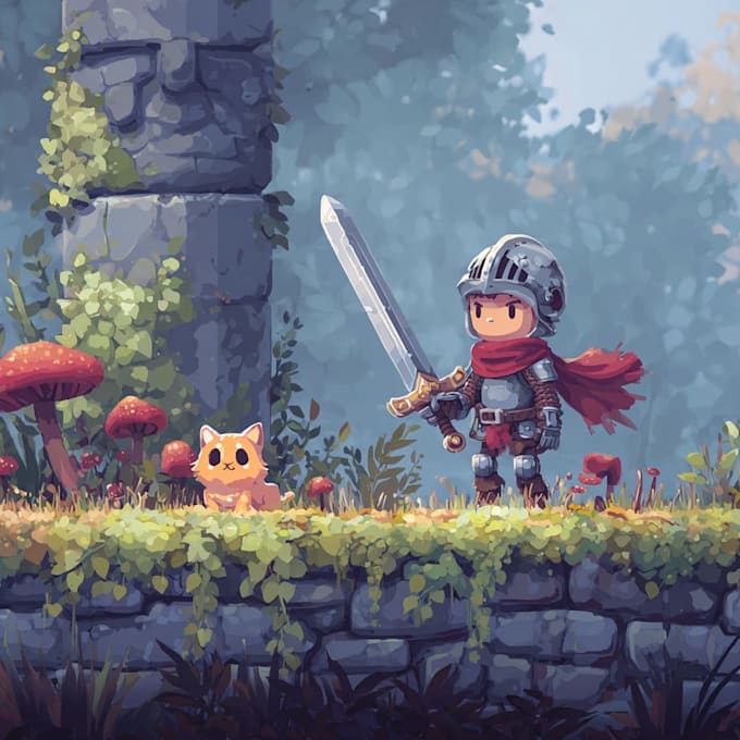 do 2d game art and design